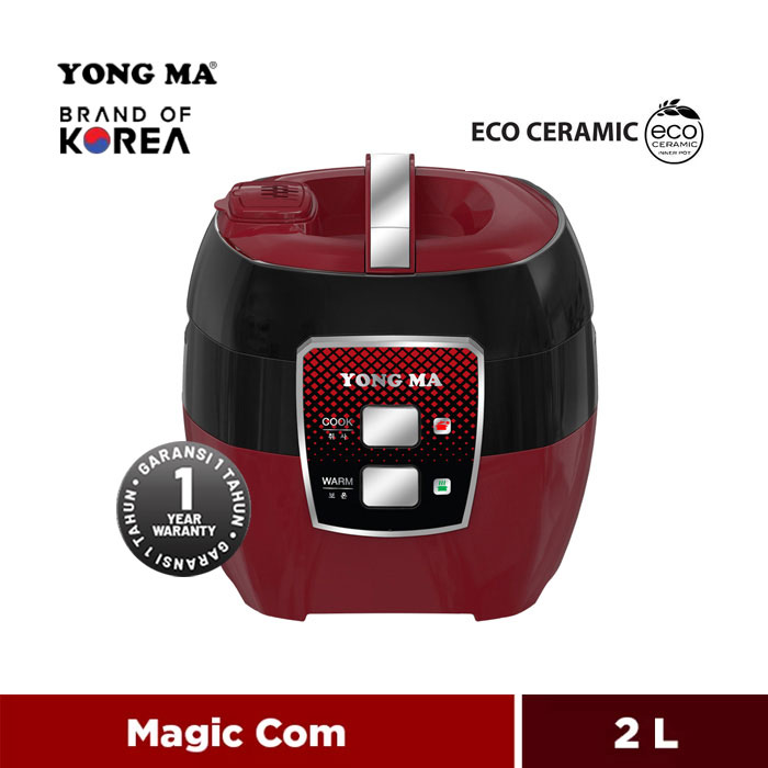 Yong Ma Digital MagicCom Rice Cooker 2 Liter SMC8033 - Merah